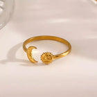 ANILLO LITTLE MOON AND SUN