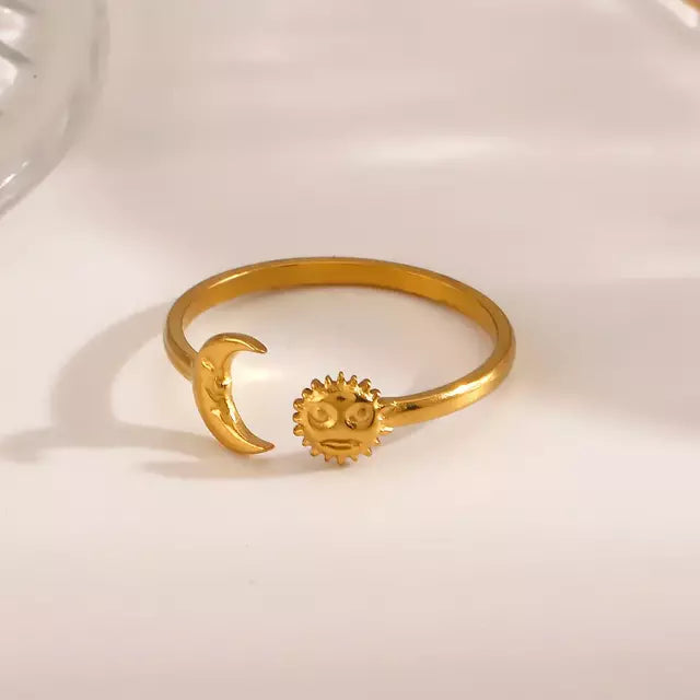 ANILLO LITTLE MOON AND SUN