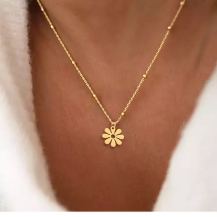 COLLAR FLORCITA GOLD