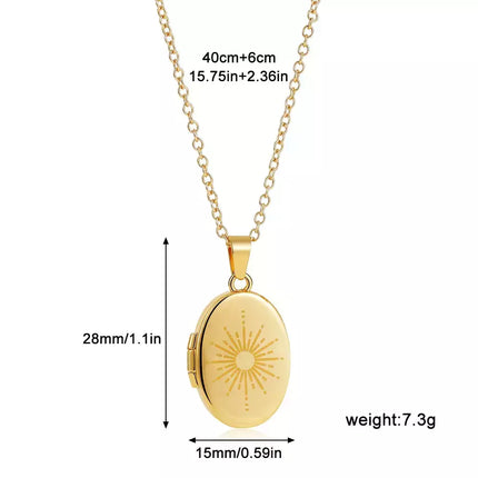 COLLAR RELICARIO SUN