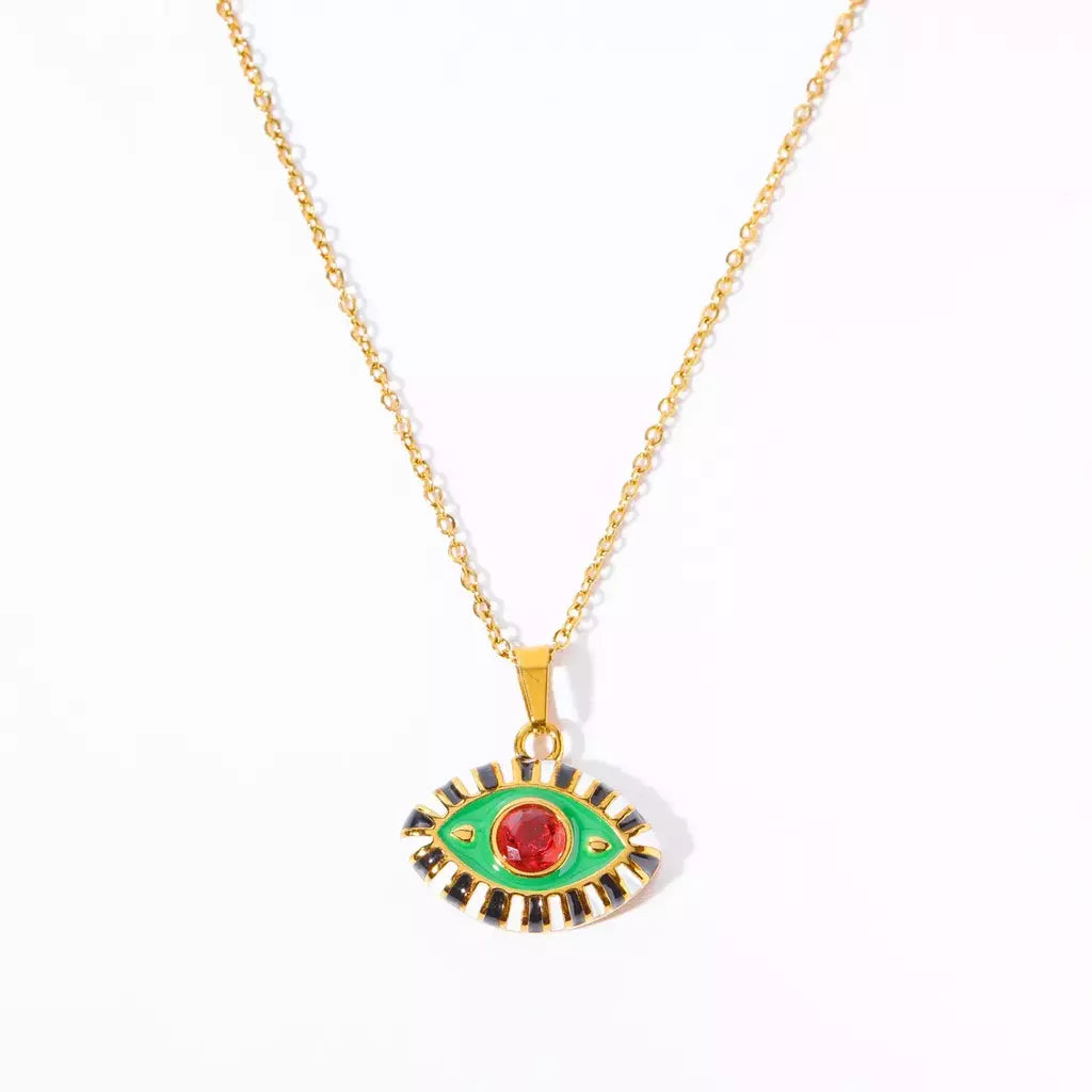 COLLAR HIP HOP EYE GREEN