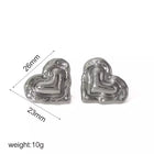 AROS CHAPA LOVE SILVER