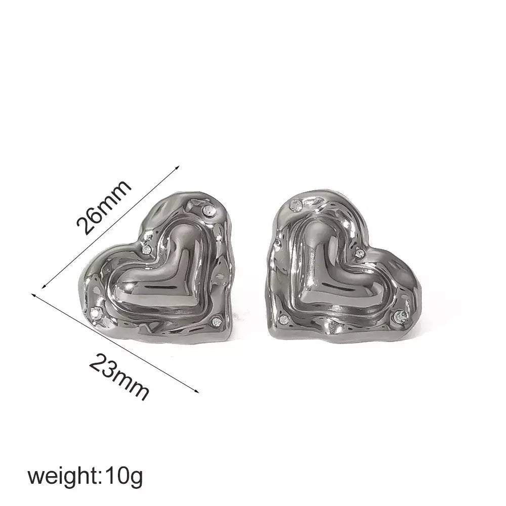 AROS CHAPA LOVE SILVER