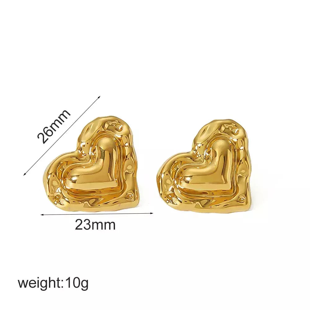 AROS CHAPA LOVE GOLD