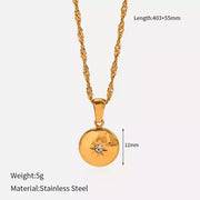 COLLAR MEDALLA DESTELLITO