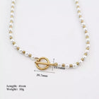 COLLAR CHOKER BOUCLE PEARL